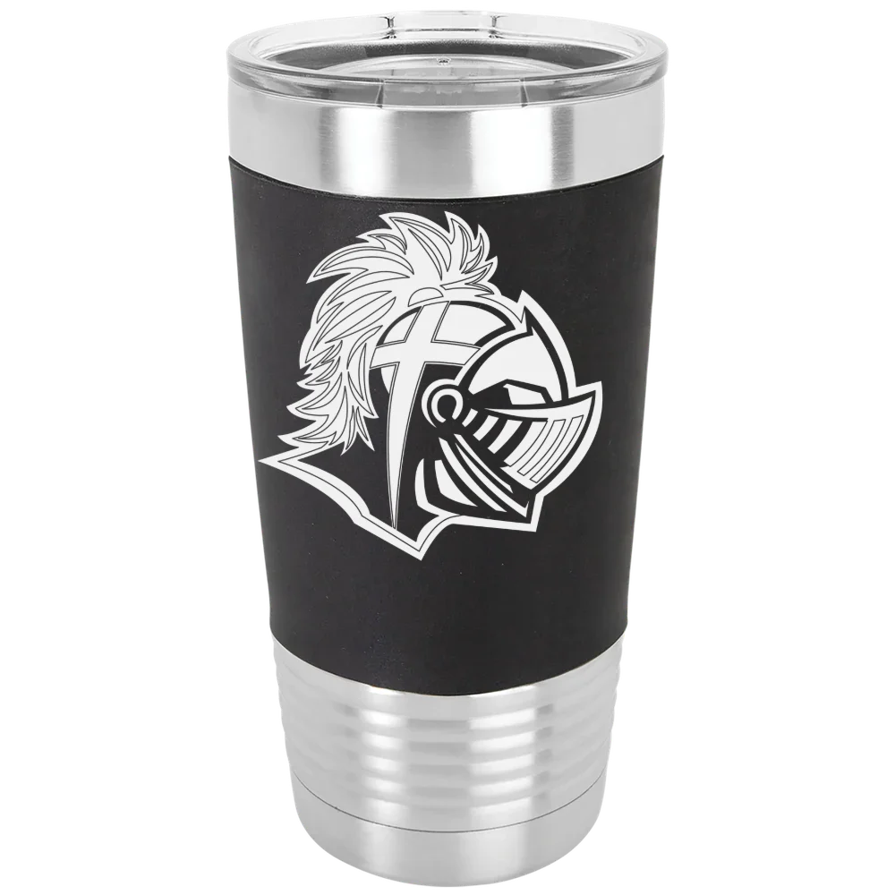 Southern Wesleyan University Polar Camel 20 oz. Silicone Grip Tumbler with Standard Lid