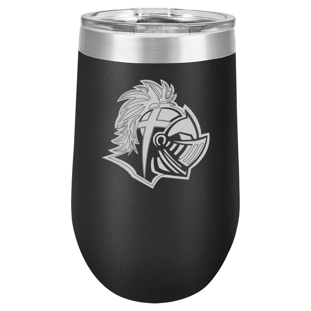 Southern Wesleyan University Polar Camel 16 oz. Stemless Wine Tumbler