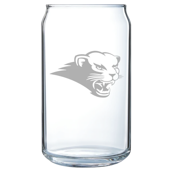 Southwest Baptist University Polar Camel 16 oz. Can Glass