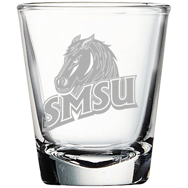 Southwest Minnesota State University Polar Camel 1.7 oz. Shot Glass