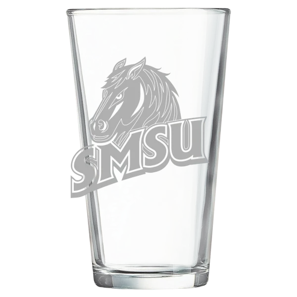 Southwest Minnesota State University Polar Camel 16 oz. Pint Mixing Glass