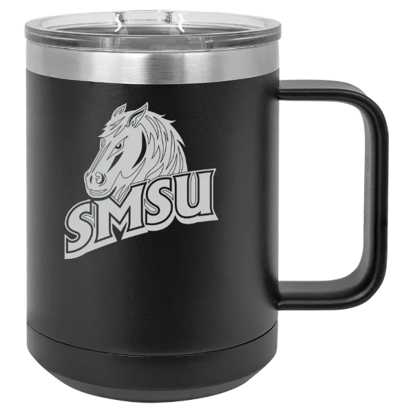 Southwest Minnesota State University Polar Camel 15 oz. Mug with Slider Lid