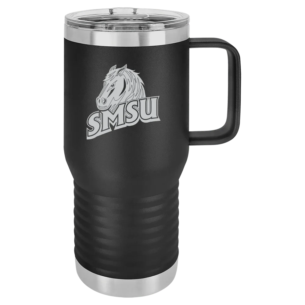 Southwest Minnesota State University Polar Camel 20 oz. Travel Mug with Slider Lid