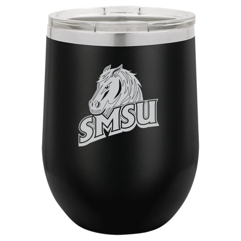 Southwest Minnesota State University Polar Camel 12 oz. Stemless Wine Tumbler
