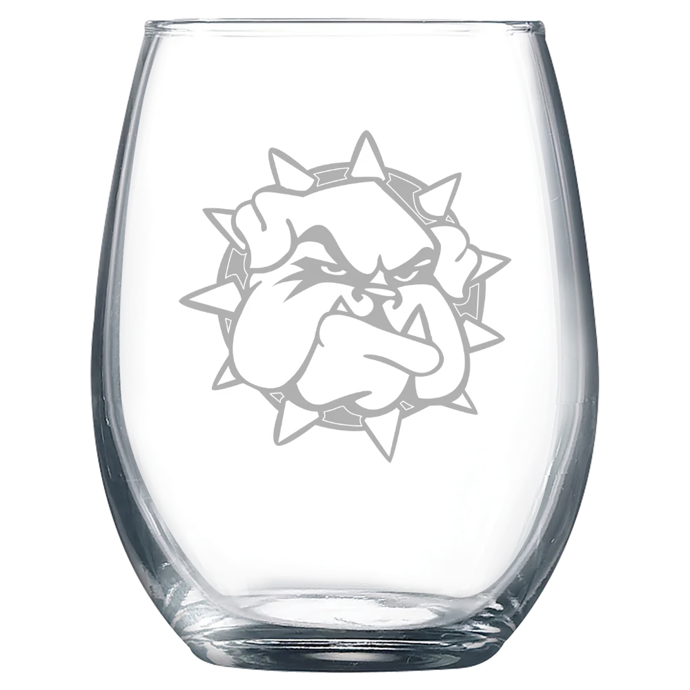Southwestern Oklahoma State University Polar Camel 9 oz. Stemless Wine Glass