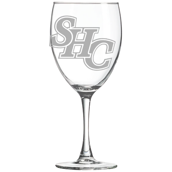 Spring Hill College Polar Camel 10 1/2 oz. Wine Glass