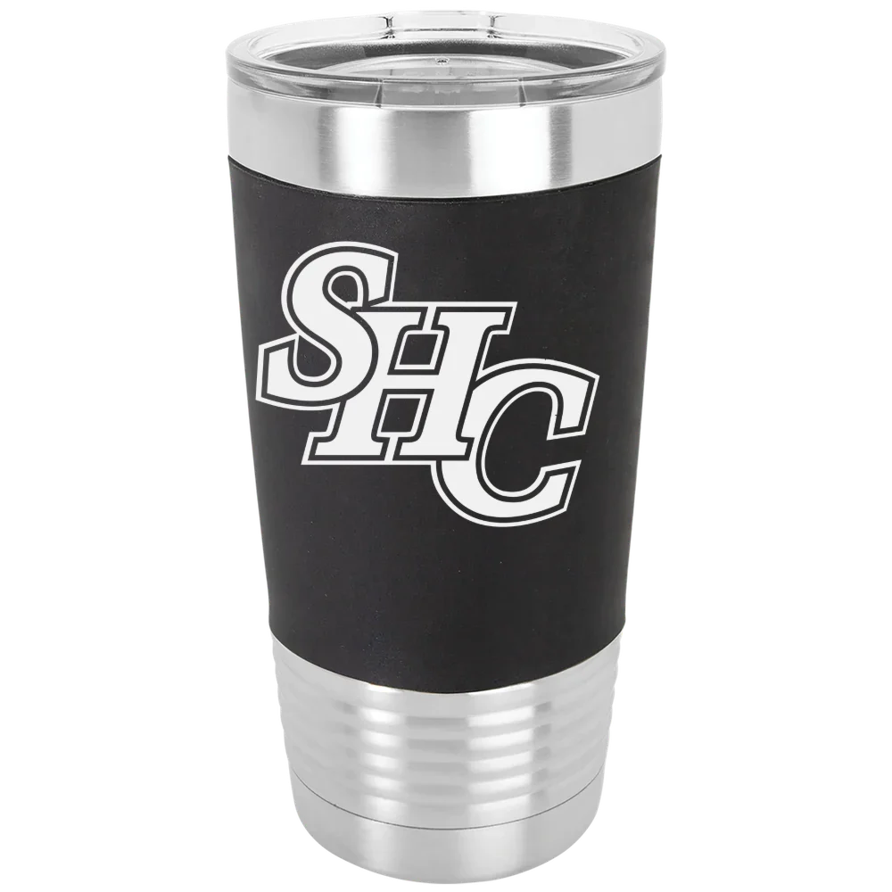 Spring Hill College Polar Camel 20 oz. Silicone Grip Tumbler with Standard Lid