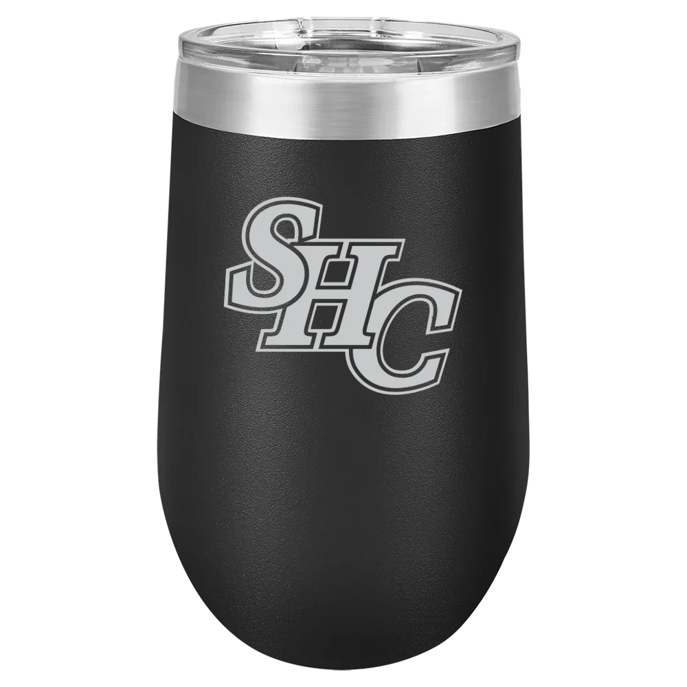 Spring Hill College Polar Camel 16 oz. Stemless Wine Tumbler