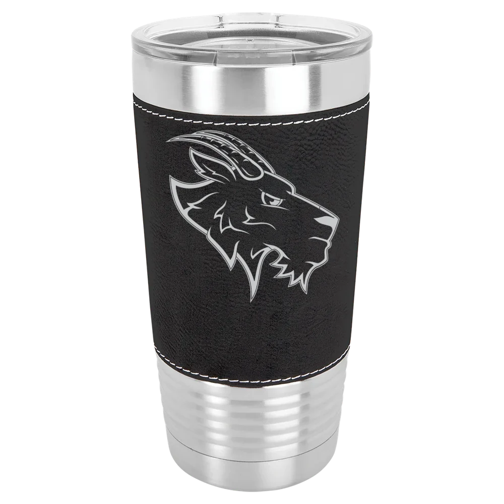 St. Edward's University Polar Camel 20 oz. Leatherette Grip Tumbler with Standard Lid