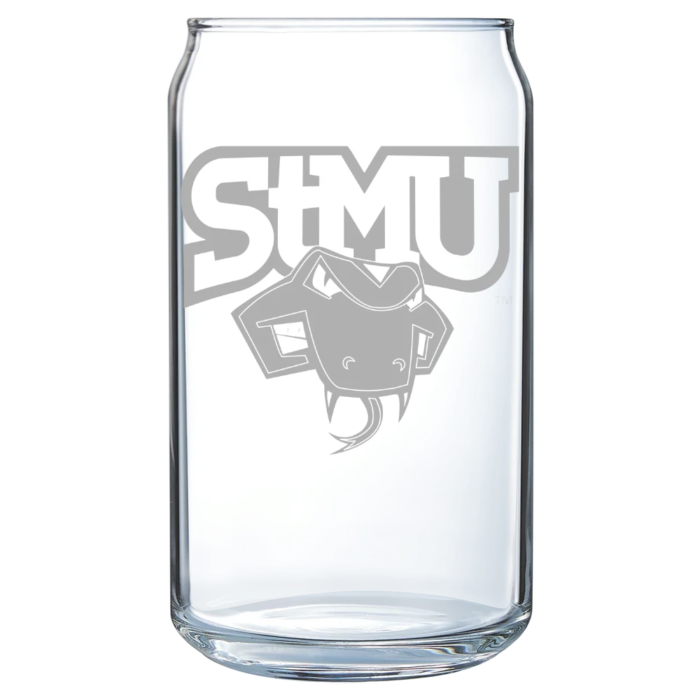 St. Mary's University (Texas) Polar Camel 16 oz. Can Glass