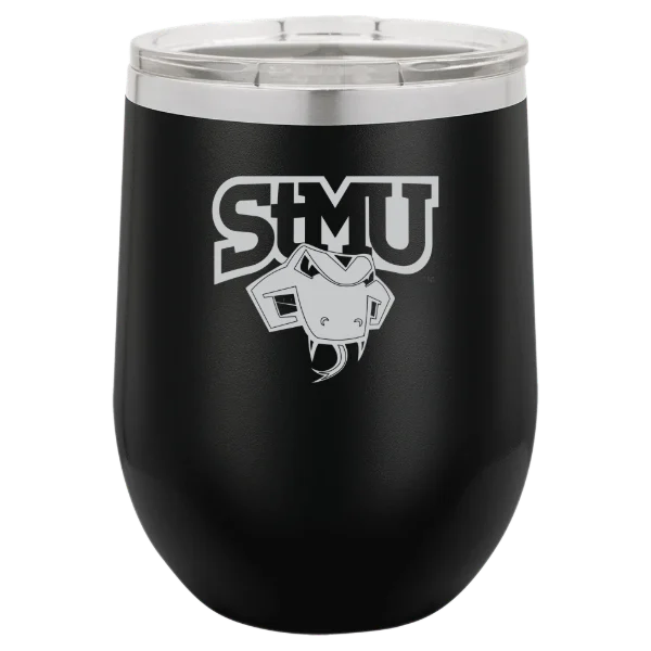 St. Mary's University (Texas) Polar Camel 12 oz. Stemless Wine Tumbler