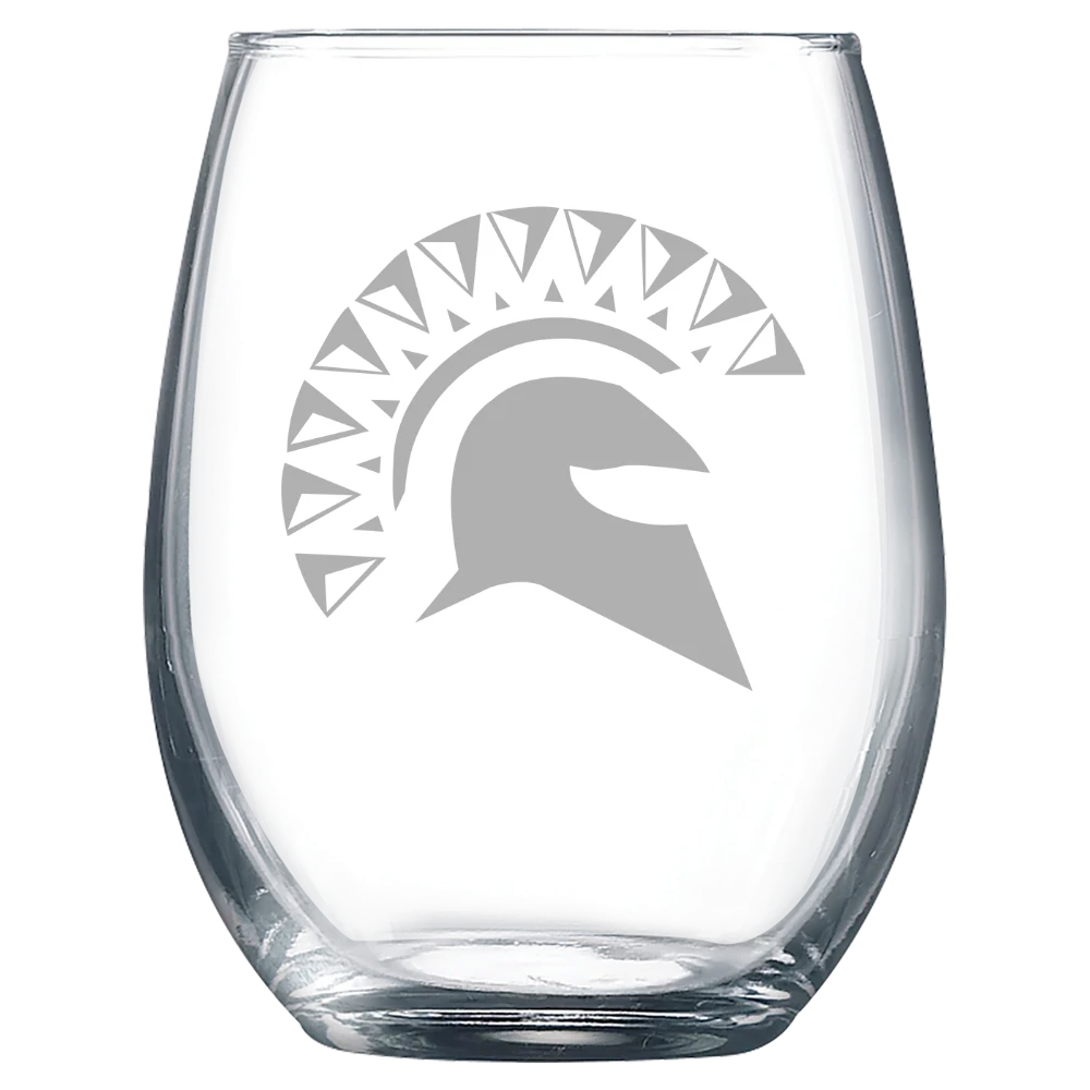 St. Thomas Aquinas College Polar Camel 9 oz. Stemless Wine Glass