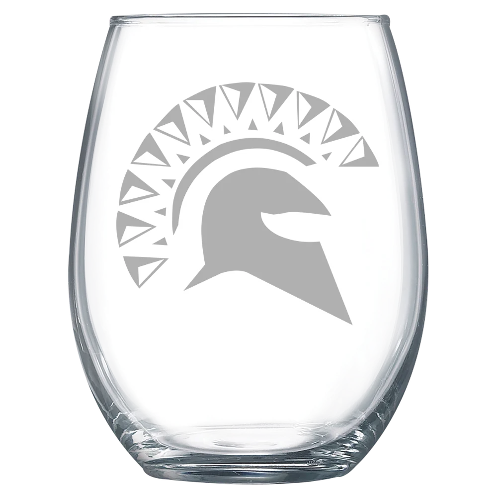 St. Thomas Aquinas College Polar Camel 15 oz. Stemless Wine Glass