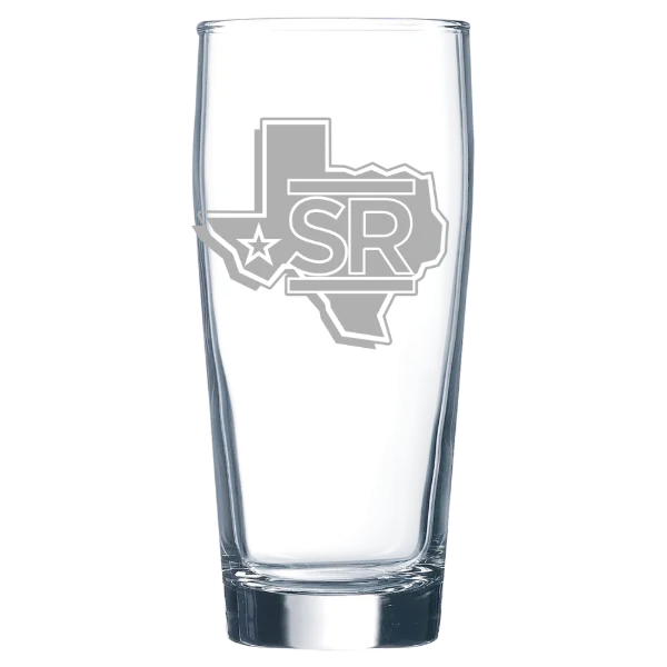 Sul Ross State University Polar Camel 16 oz. Willi Becher Beer Glass