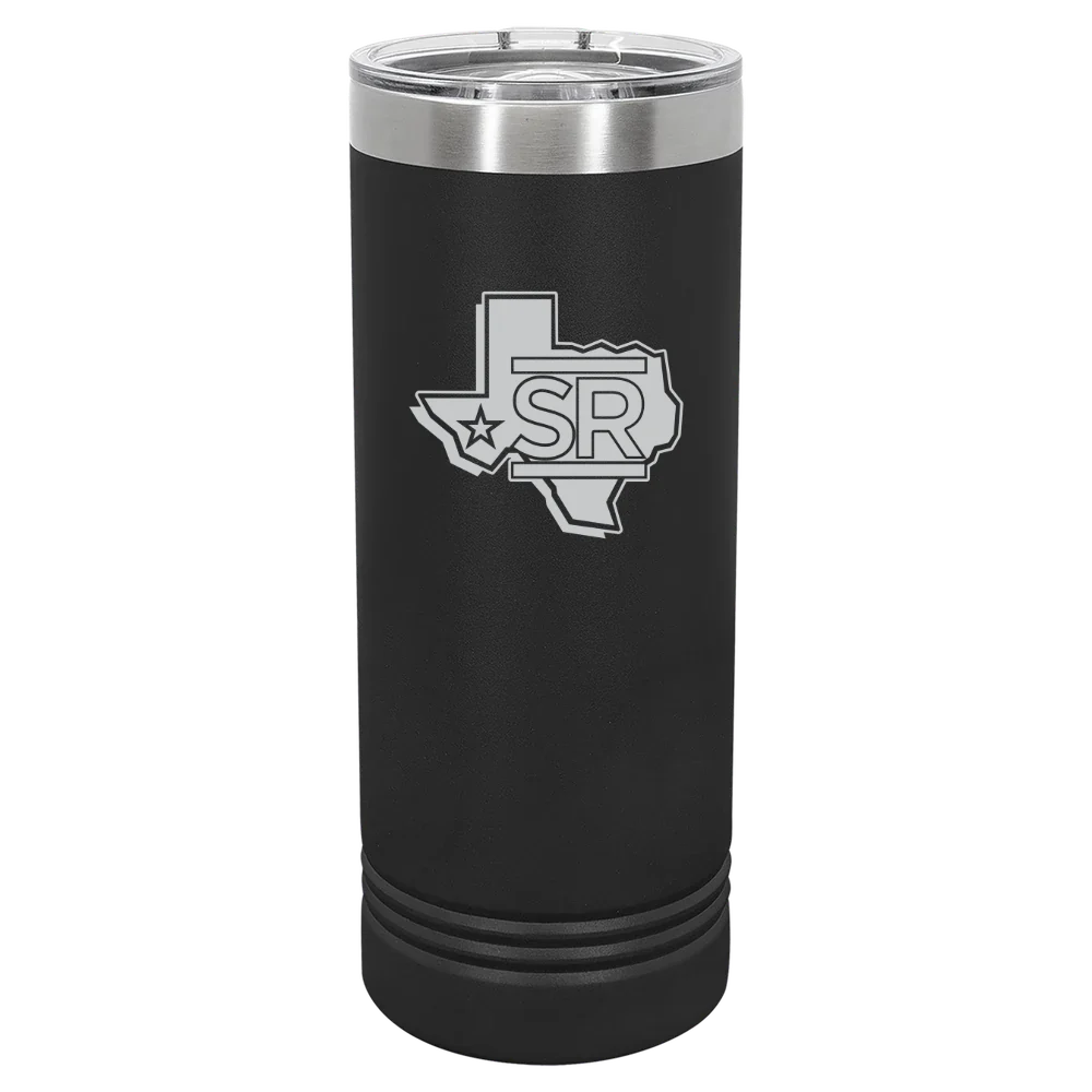 Sul Ross State University Polar Camel 22 oz. Skinny Tumbler with Slider Lid