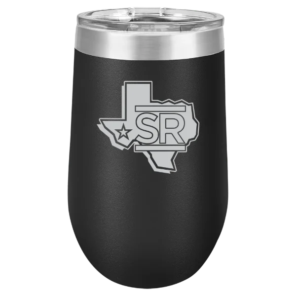 Sul Ross State University Polar Camel 16 oz. Stemless Wine Tumbler