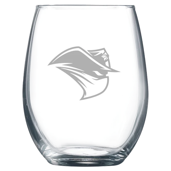 Texas A&M International University Polar Camel 9 oz. Stemless Wine Glass