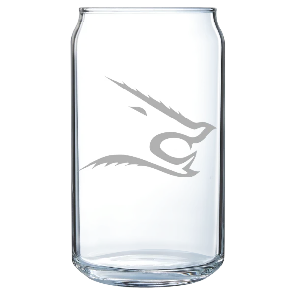 Texas A&M University-Kingsville Polar Camel 16 oz. Can Glass