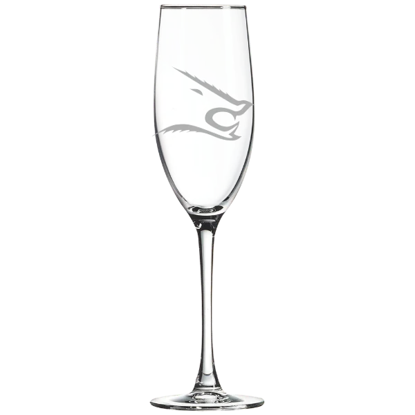 Texas A&M University-Kingsville Polar Camel 8 oz. Champagne Flute