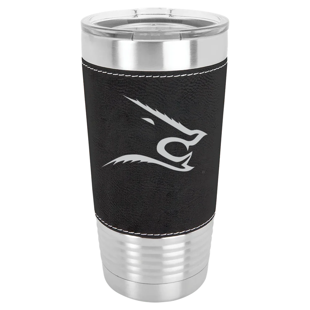 Texas A&M University-Kingsville Polar Camel 20 oz. Leatherette Grip Tumbler with Standard Lid