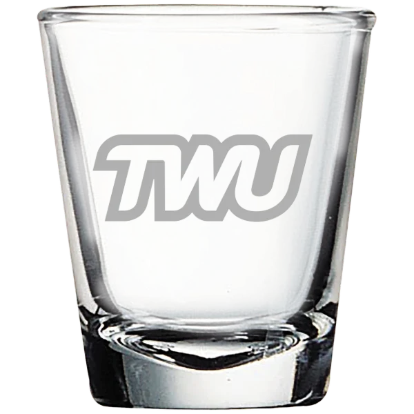 Texas Woman's University Polar Camel 1.7 oz. Shot Glass