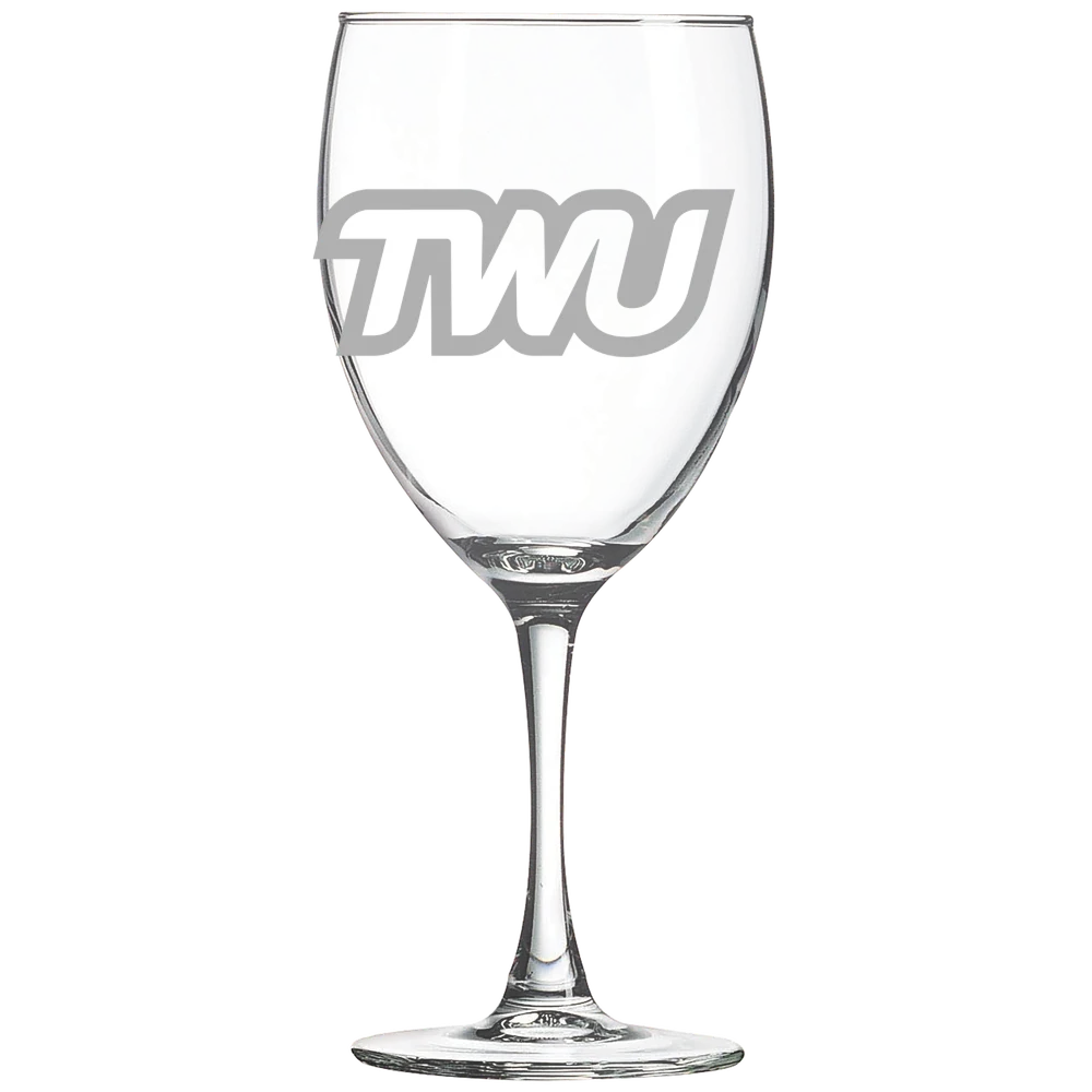 Texas Woman's University Polar Camel 10 1/2 oz. Wine Glass