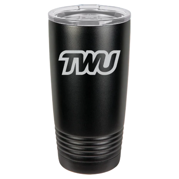 Texas Woman's University Polar Camel 20 oz. Ringneck Tumbler with Standard Lid