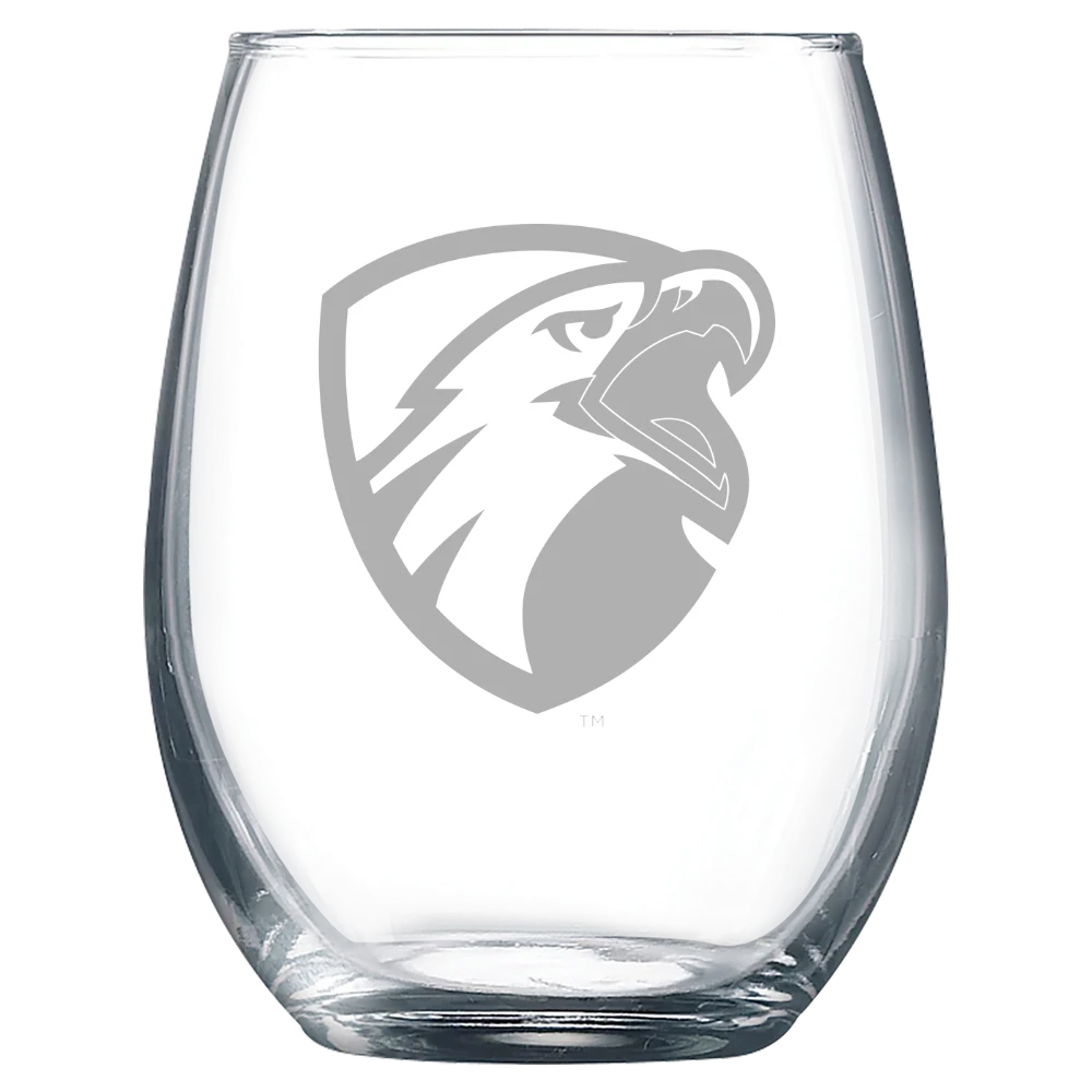 The University of Texas at Tyler Polar Camel 9 oz. Stemless Wine Glass
