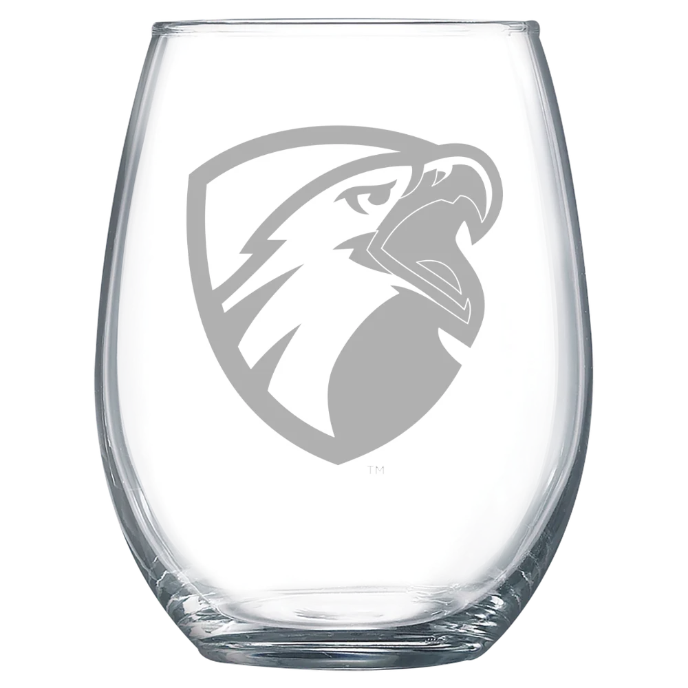 The University of Texas at Tyler Polar Camel 15 oz. Stemless Wine Glass
