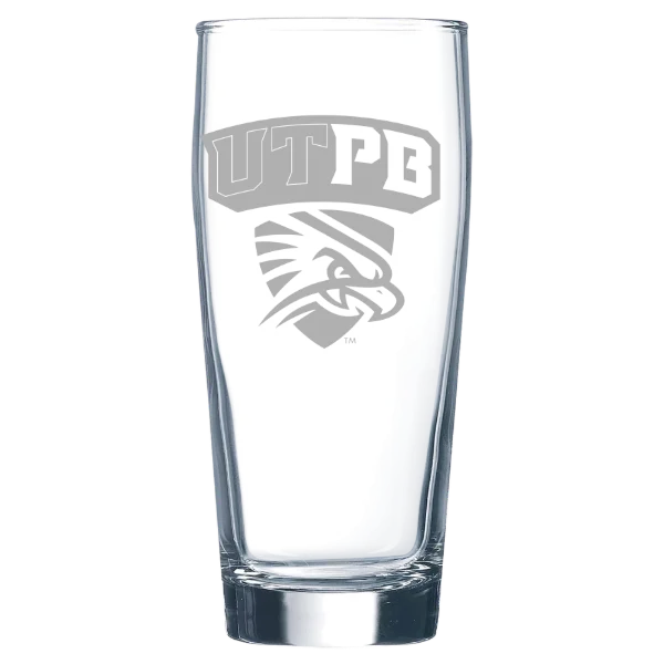 The University of Texas Permian Basin Polar Camel 16 oz. Willi Becher Beer Glass