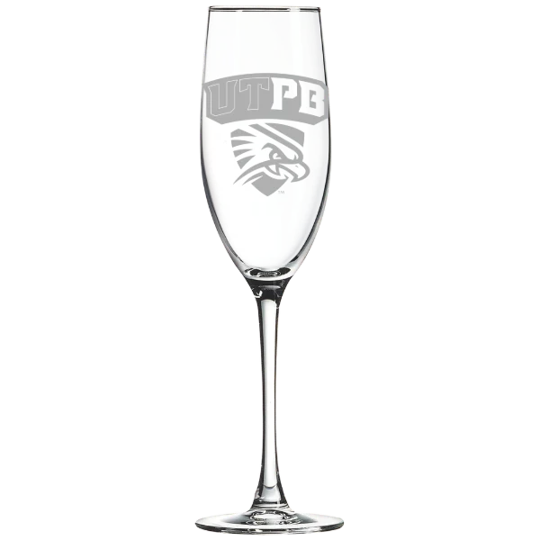 The University of Texas Permian Basin Polar Camel 8 oz. Champagne Flute