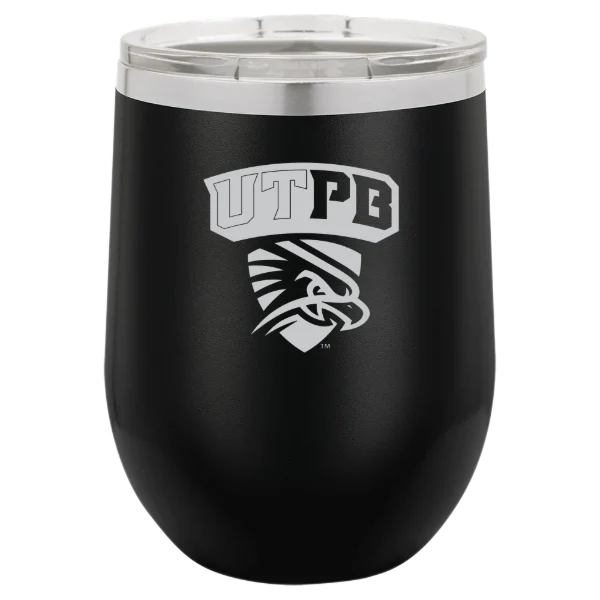 The University of Texas Permian Basin Polar Camel 12 oz. Stemless Wine Tumbler
