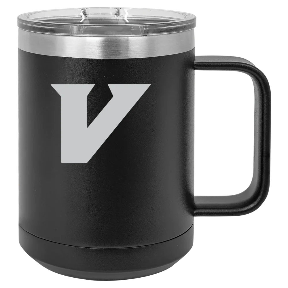 The University of Virginia's College at Wise Polar Camel 15 oz. Mug with Slider Lid
