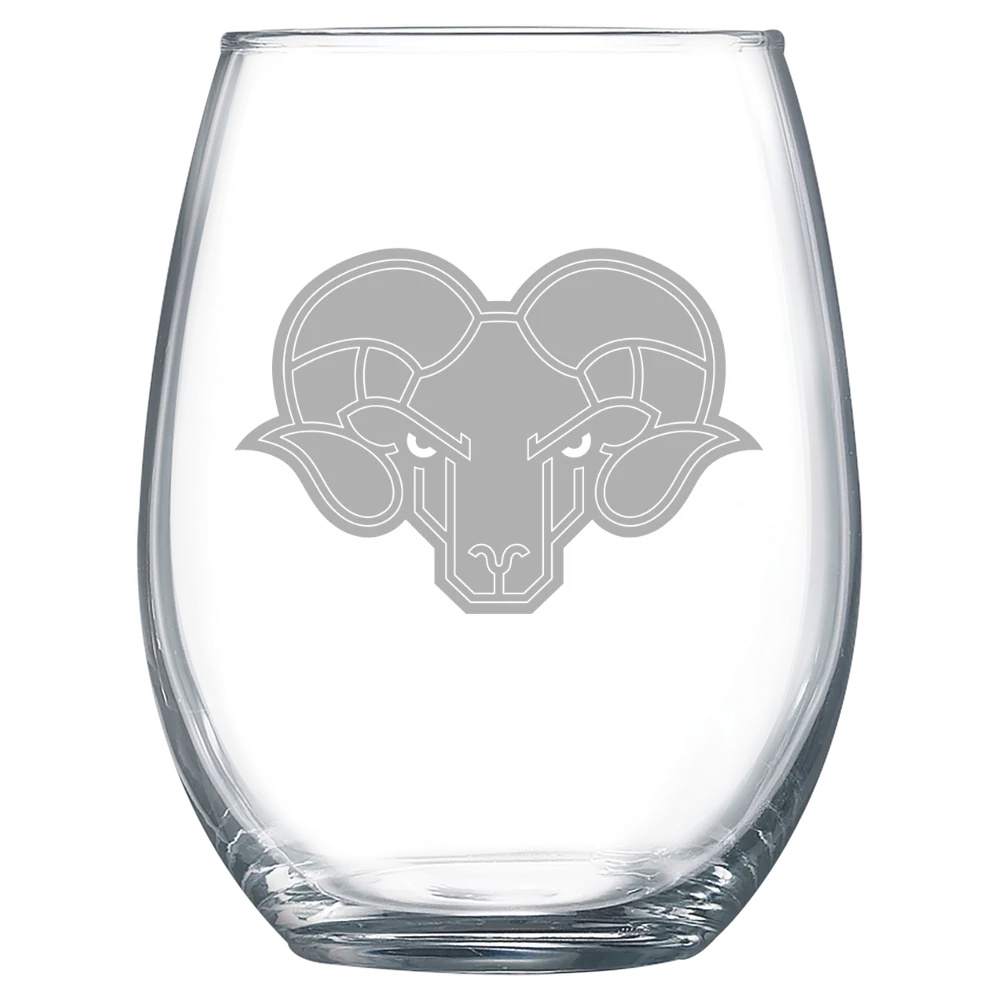 Thomas Jefferson University Polar Camel 15 oz. Stemless Wine Glass
