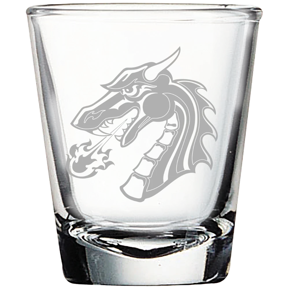 Tiffin University Polar Camel 1.7 oz. Shot Glass
