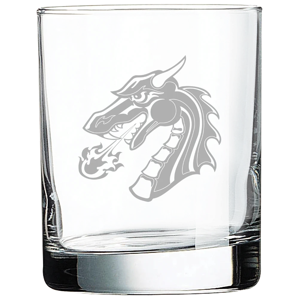 Tiffin University Polar Camel 10 1/2 oz. On The Rocks Glass