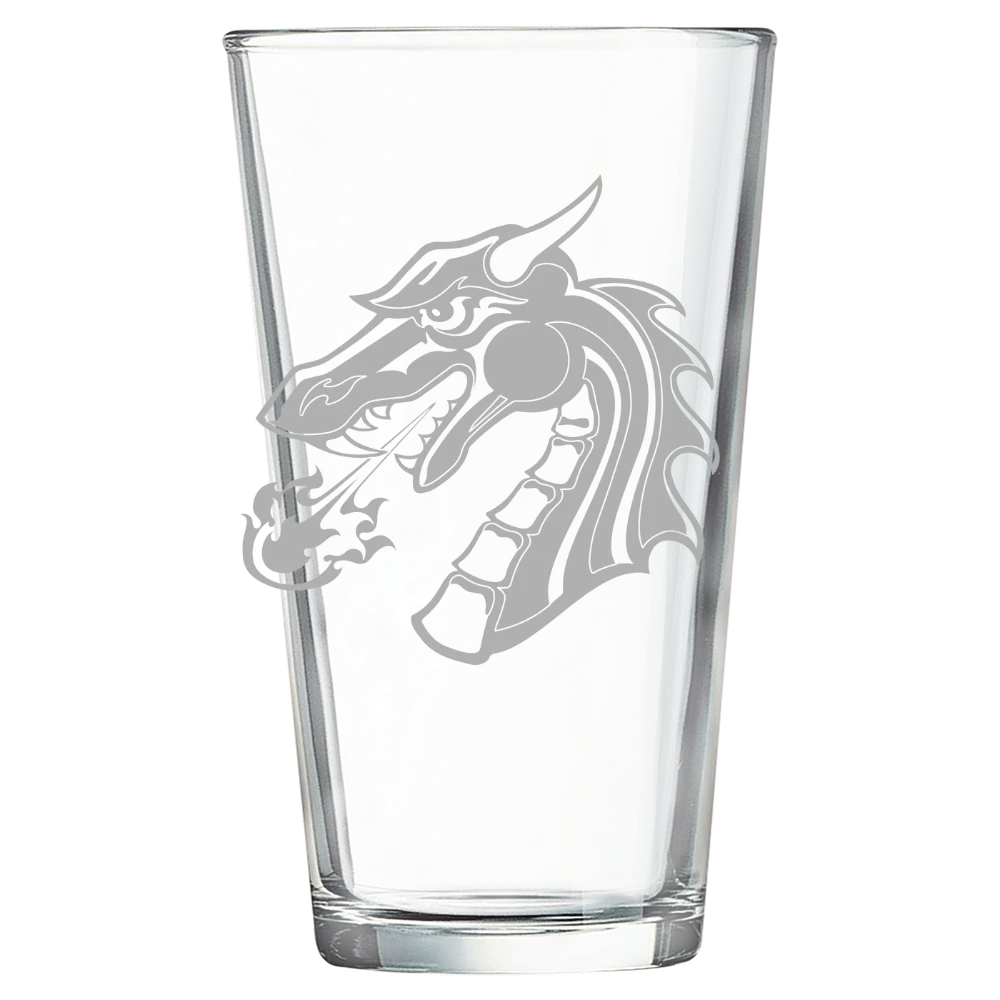 Tiffin University Polar Camel 16 oz. Pint Mixing Glass