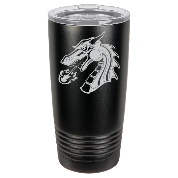 Tiffin University Polar Camel 20 oz. Ringneck Tumbler with Standard Lid