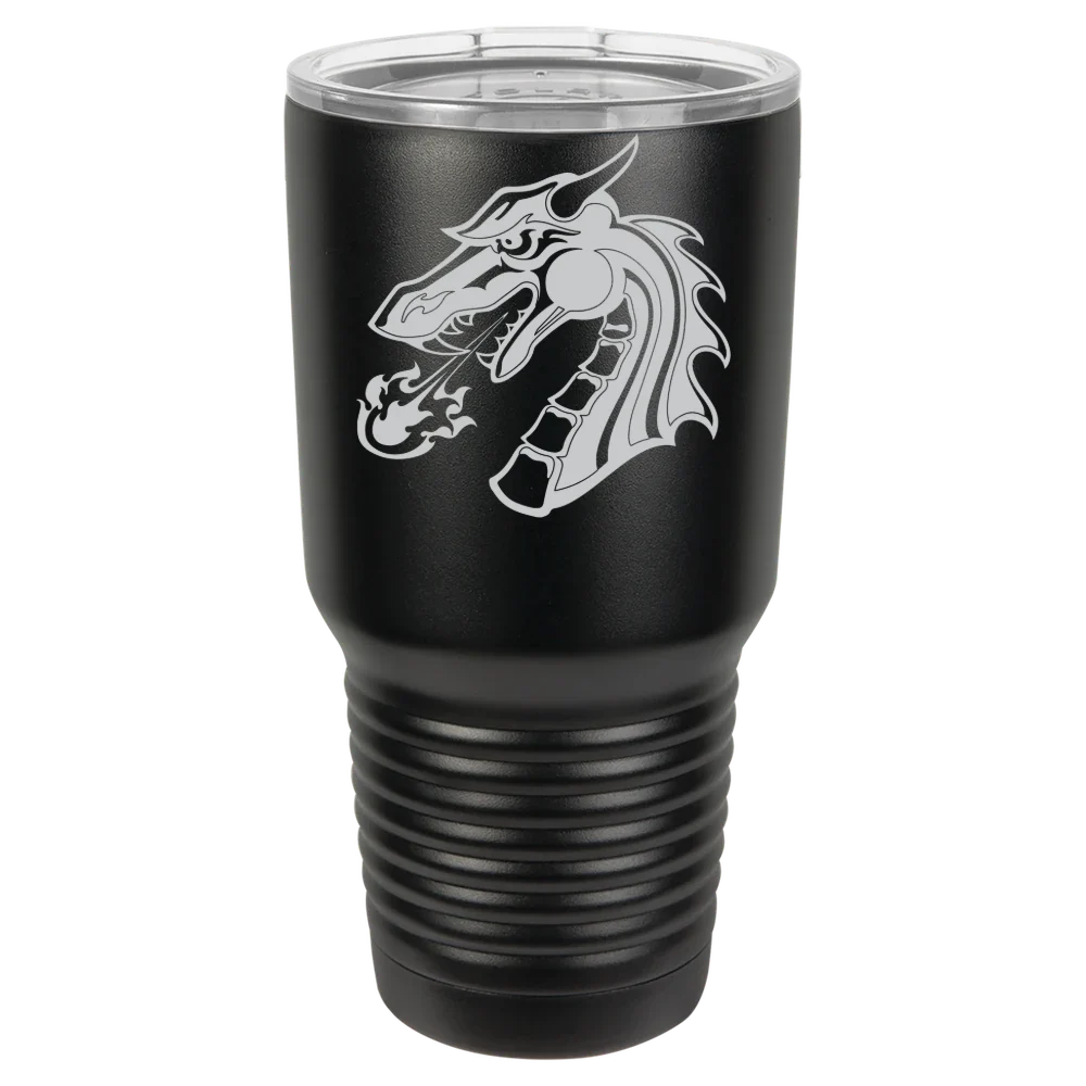 Tiffin University Polar Camel 30 oz. Ringneck Tumbler with Standard Lid