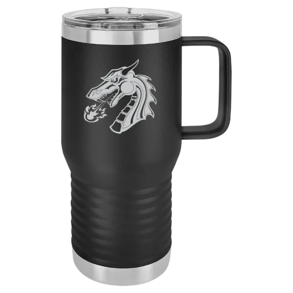 Tiffin University Polar Camel 20 oz. Travel Mug with Slider Lid