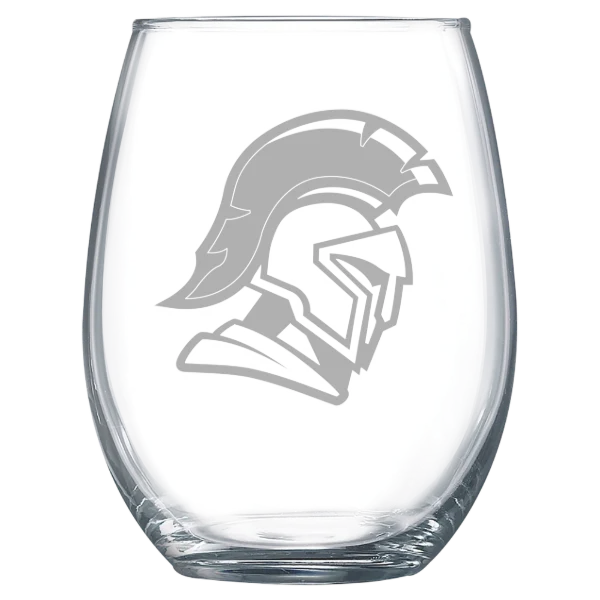 Trevecca Nazarene University Polar Camel 15 oz. Stemless Wine Glass
