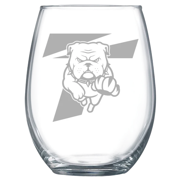 Truman State University Polar Camel 15 oz. Stemless Wine Glass