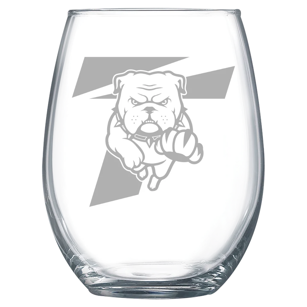 Truman State University Polar Camel 15 oz. Stemless Wine Glass