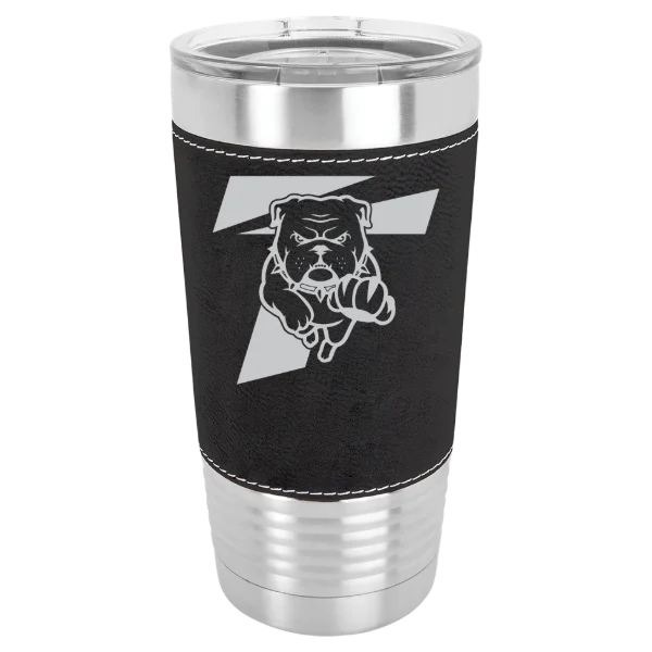 Truman State University Polar Camel 20 oz. Leatherette Grip Tumbler with Standard Lid