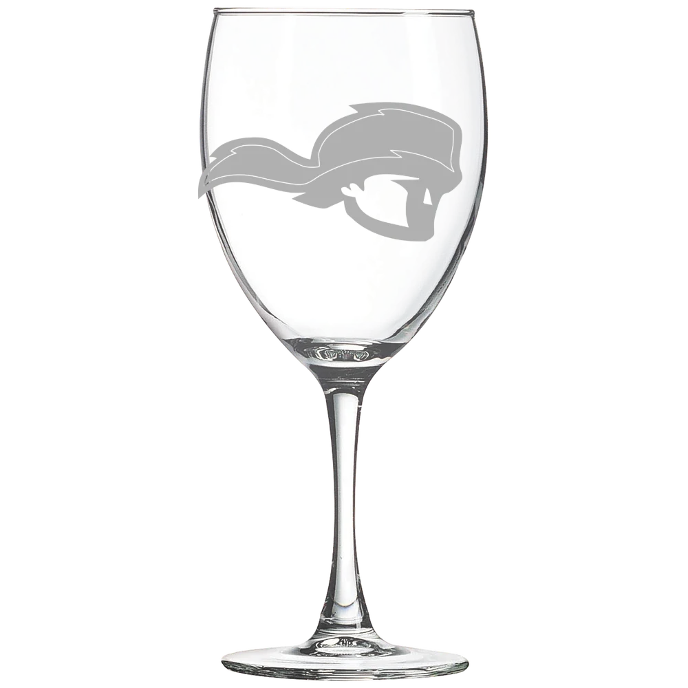 Tusculum University Polar Camel 10 1/2 oz. Wine Glass