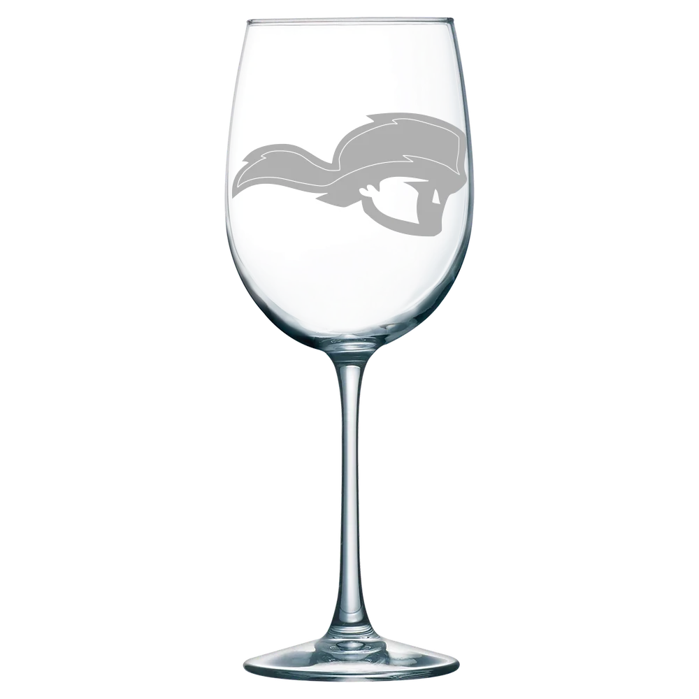 Tusculum University Polar Camel 19 oz. Wine Glass
