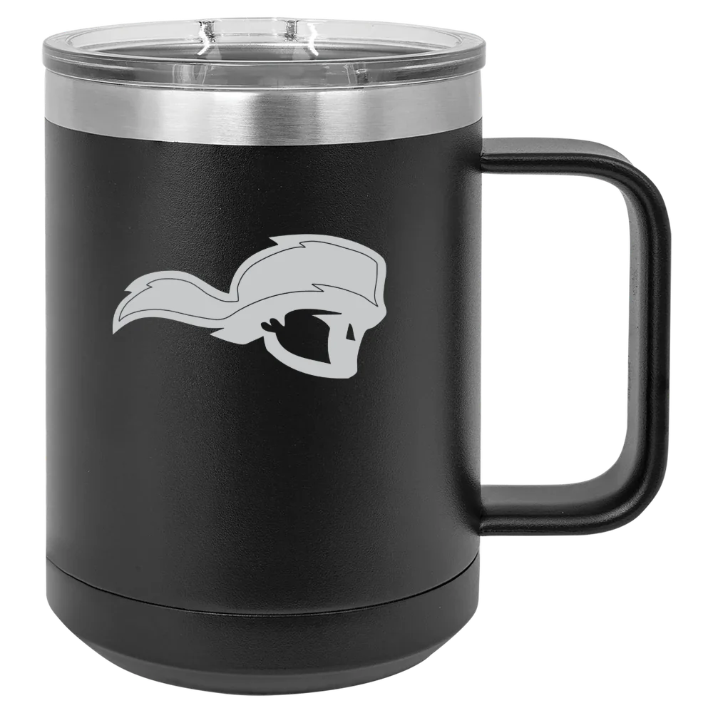 Tusculum University Polar Camel 15 oz. Mug with Slider Lid