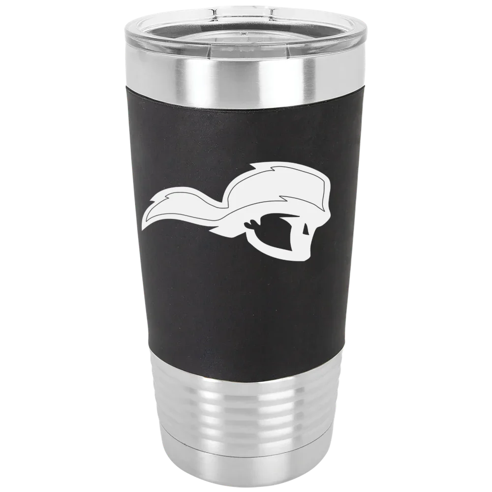Tusculum University Polar Camel 20 oz. Silicone Grip Tumbler with Standard Lid