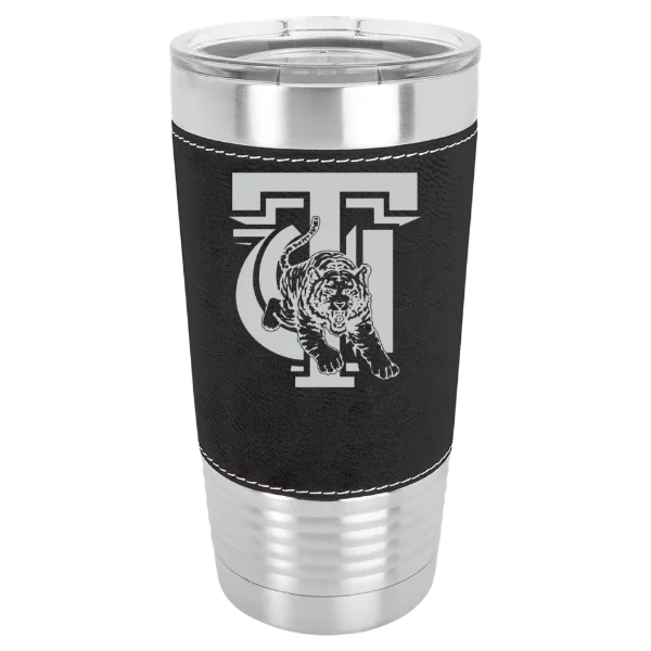 Tuskegee University Polar Camel 20 oz. Leatherette Grip Tumbler with Standard Lid