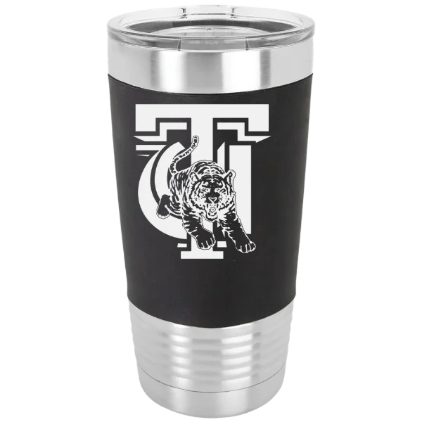 Tuskegee University Polar Camel 20 oz. Silicone Grip Tumbler with Standard Lid